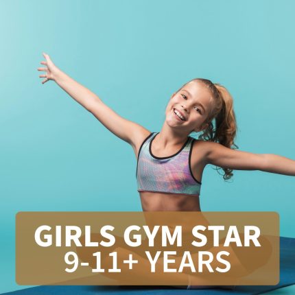 Girls gym star 9-11+ years - Monday 4-5 PM